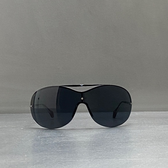 Emporio Armani 9297/S Shield Sunglasses Unisex - Picture 9 of 9